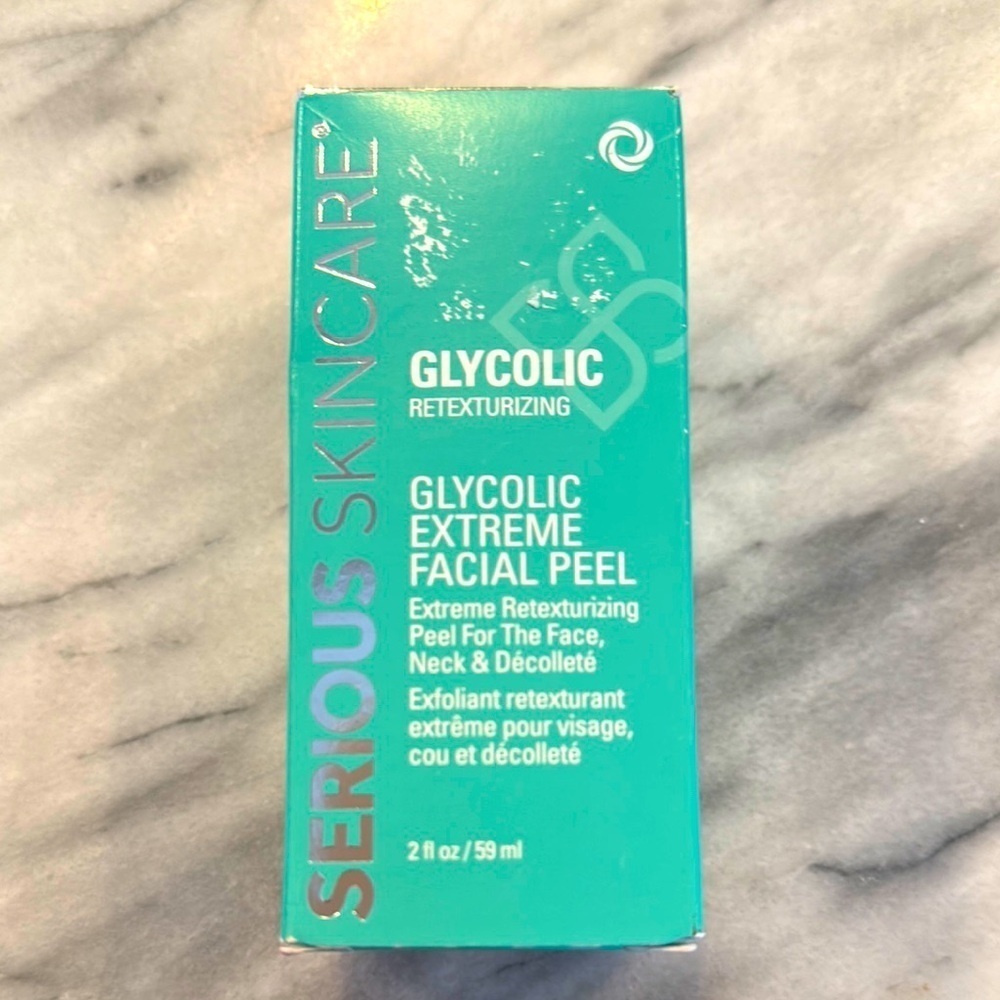 New Sealed Serious Skincare Glycolic Retexturizing Extreme Facial Peel